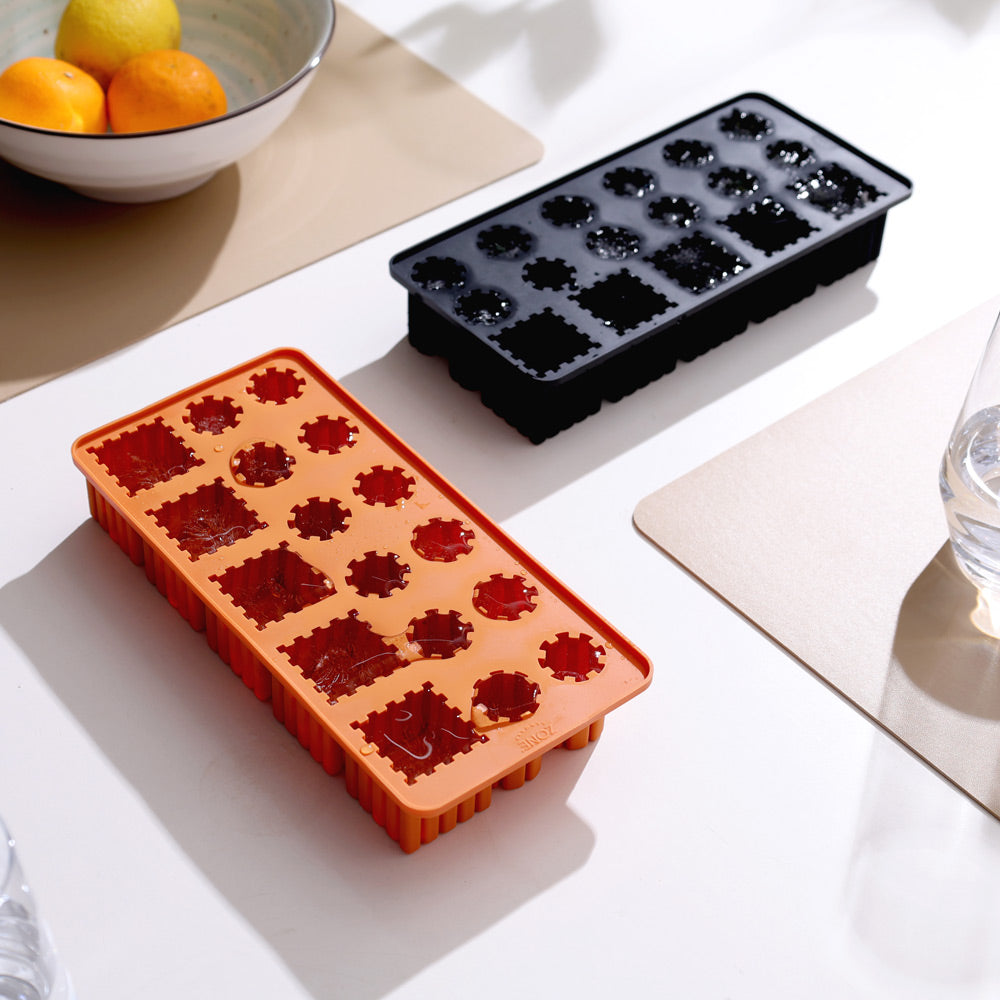 Singles Ice Cube Tray - Apricot