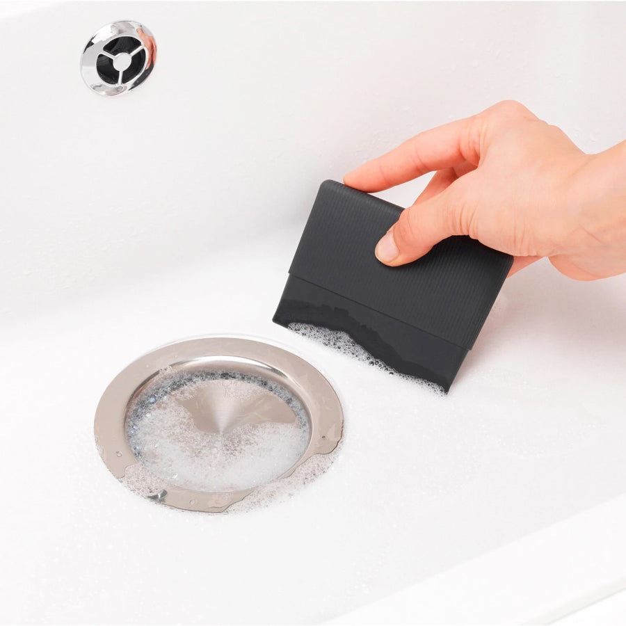 SinkSide Silicone Dish Squeegee - Dark Grey