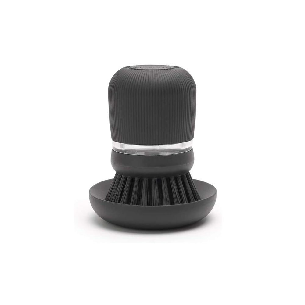 SinkSide Soap Dispensing Dish Brush - Dark Grey