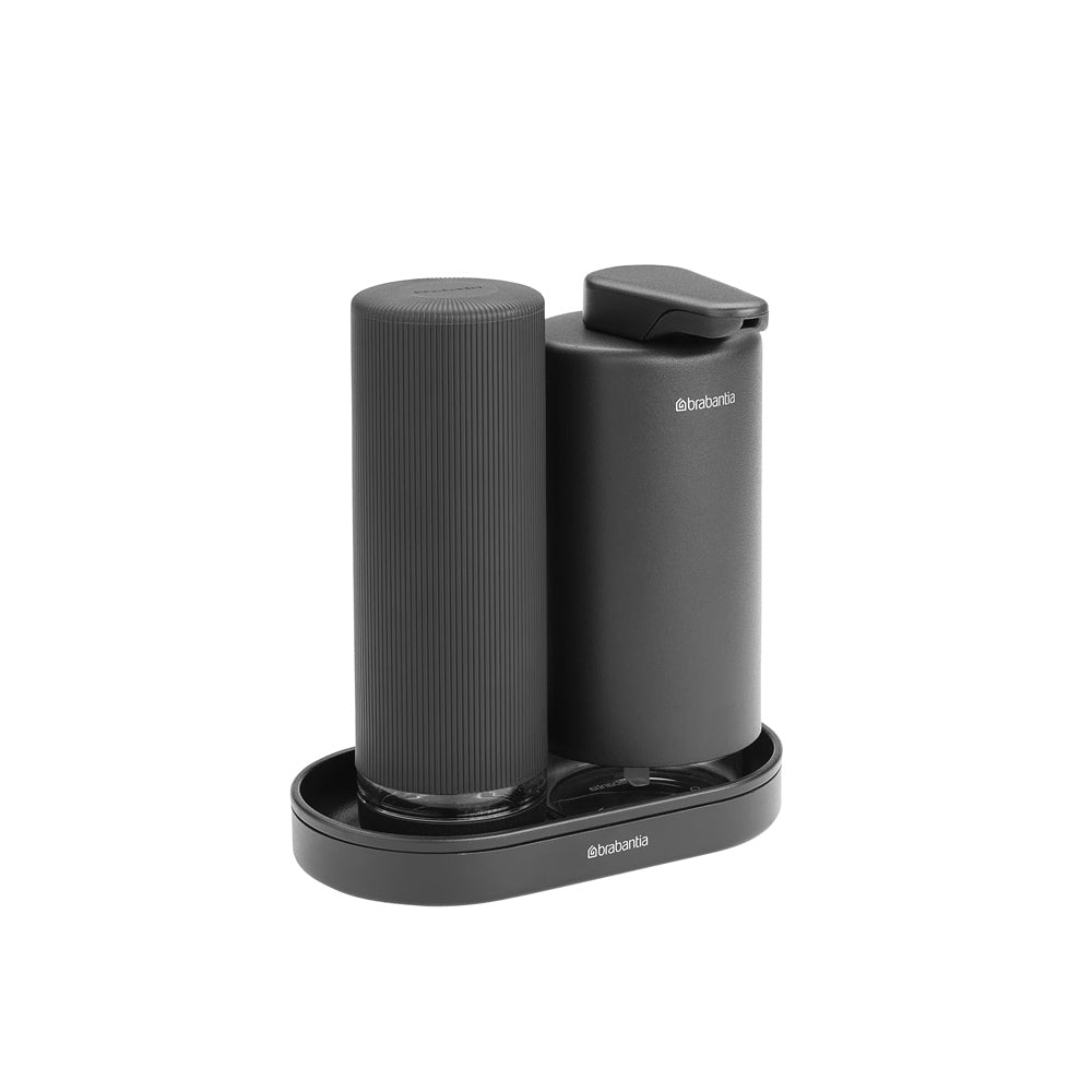 SinkStyle Soap Dispenser Set - Mineral Grey