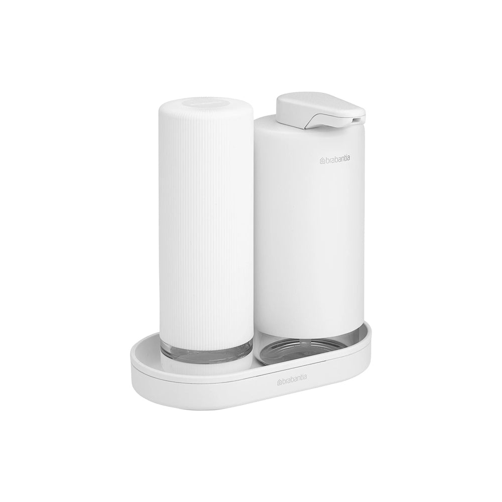 SinkStyle Soap Dispenser Set - Mineral White