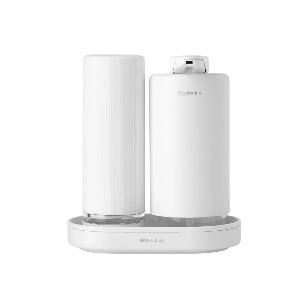 SinkStyle Soap Dispenser Set - Mineral White
