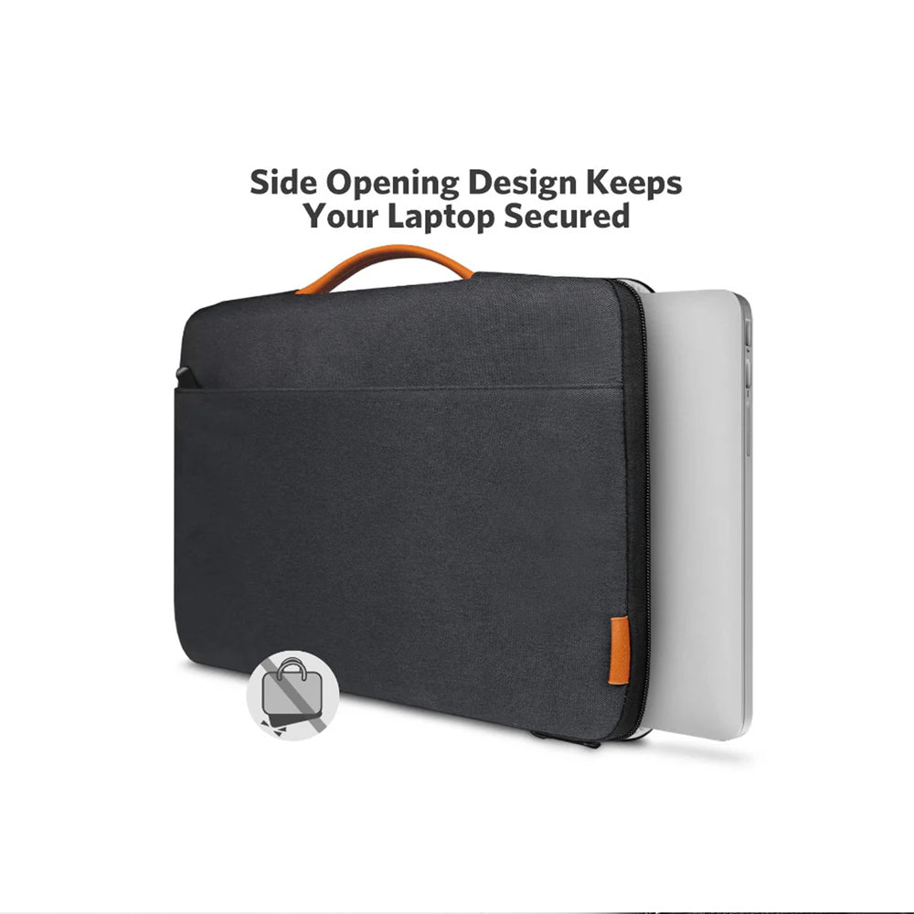 Pro Laptop Briefcase - Black 14 Inches