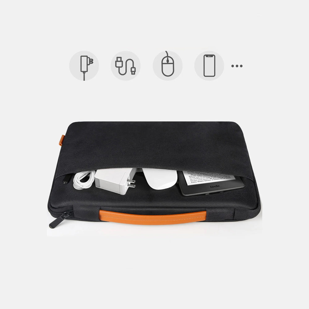Pro Laptop Briefcase - Black 14 Inches