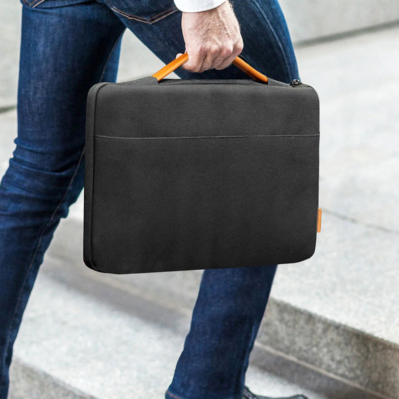 Pro Laptop Briefcase - Black 14 Inches