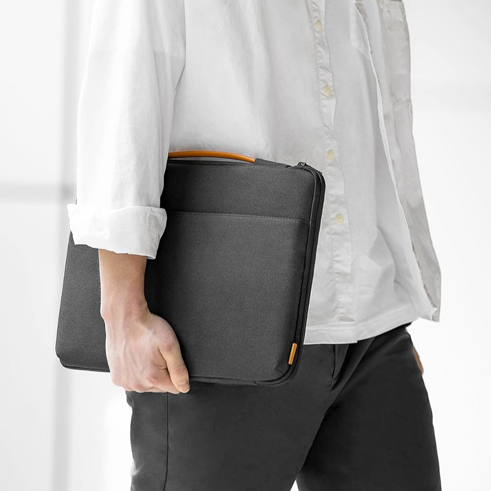 Pro Laptop Briefcase - Black 14 Inches
