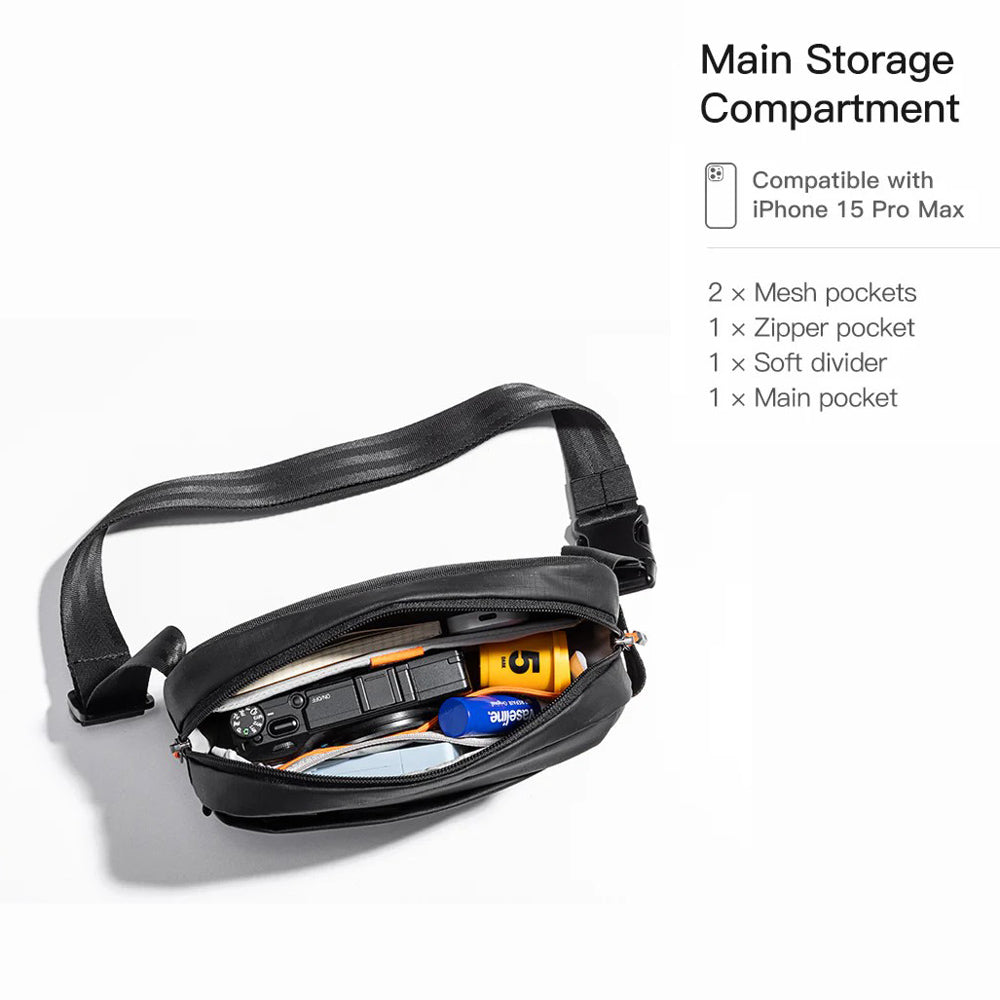 X-Mini Sling Bag - Black