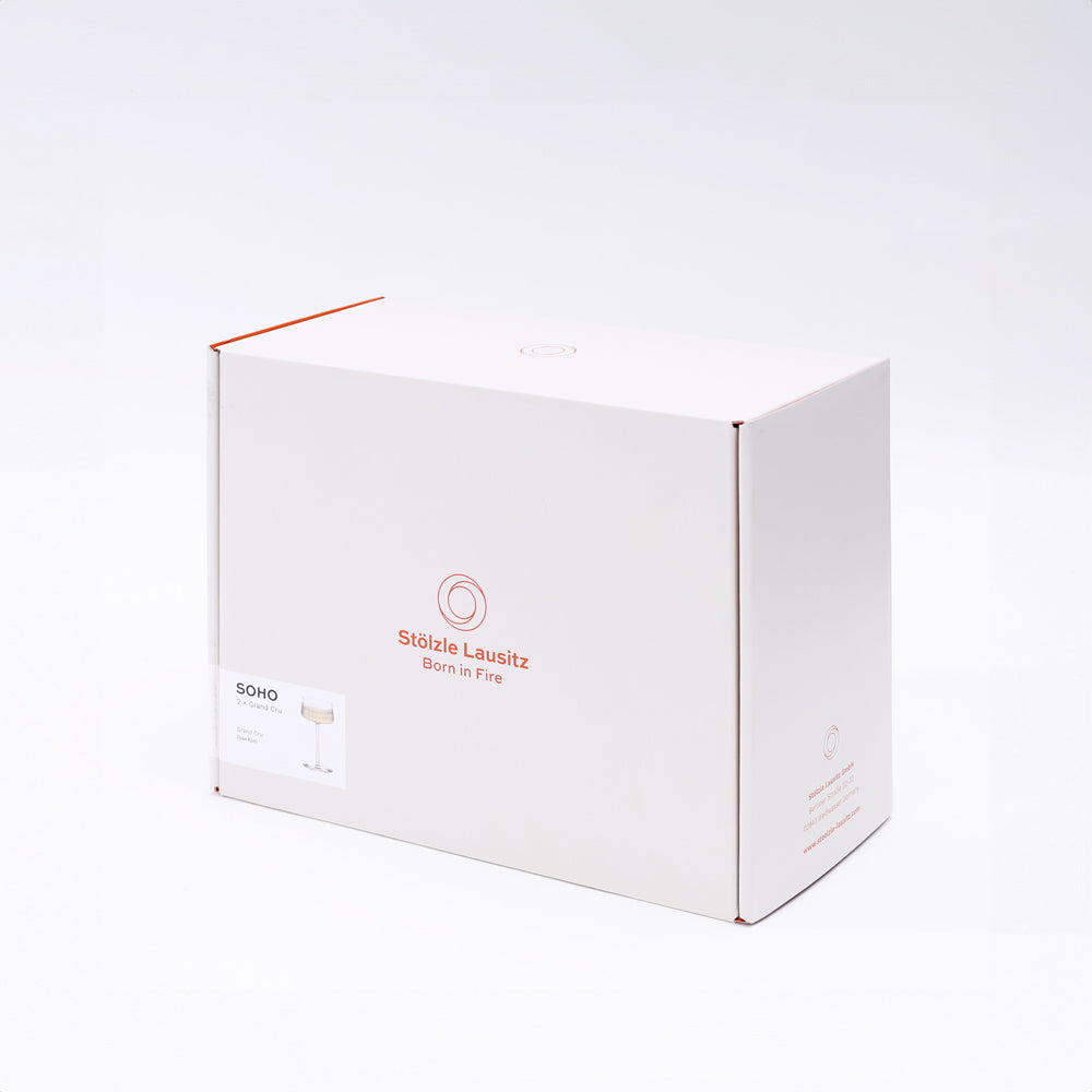 Soho Champagne Saucers 320ml, Set of 2