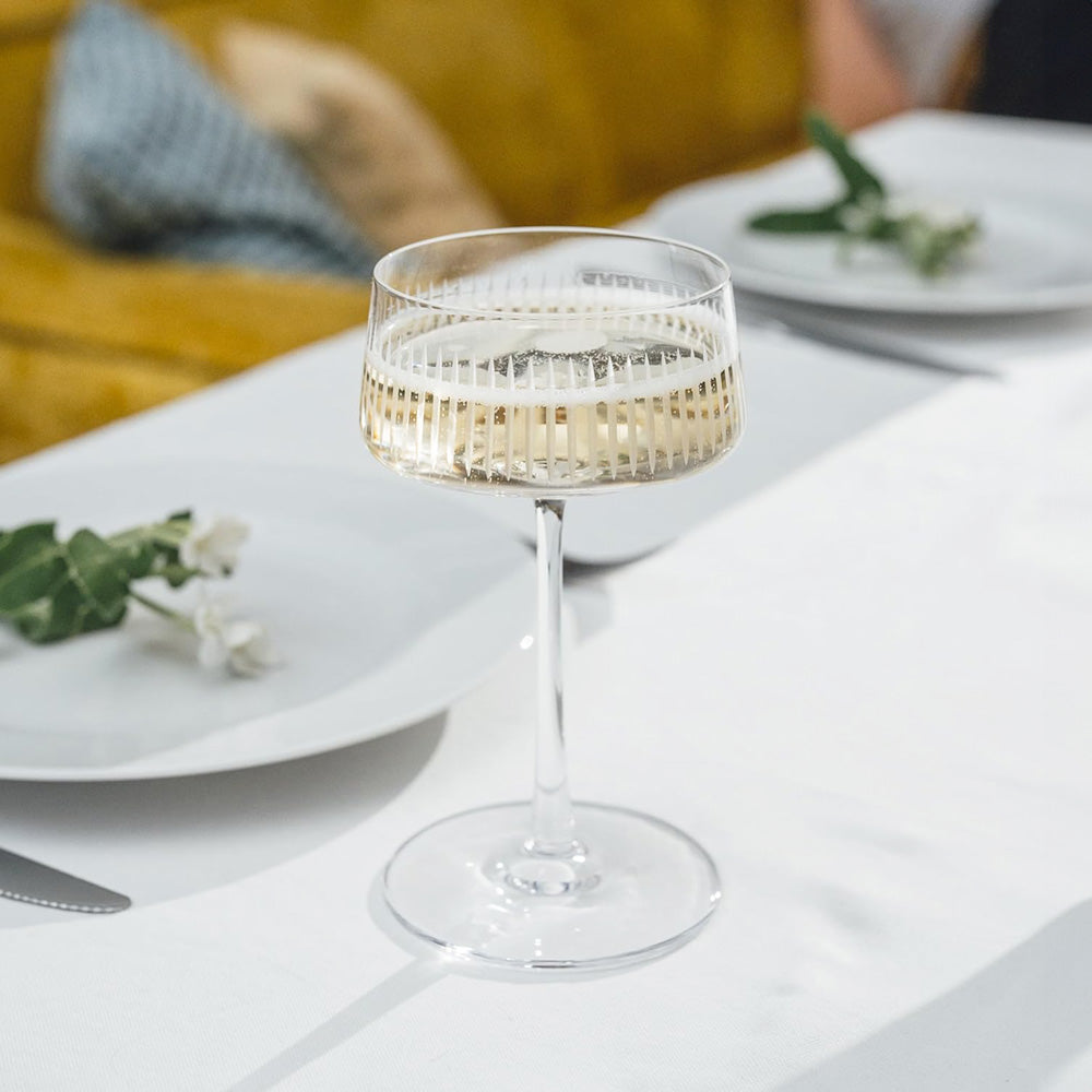 Soho Champagne Saucers 320ml, Set of 2