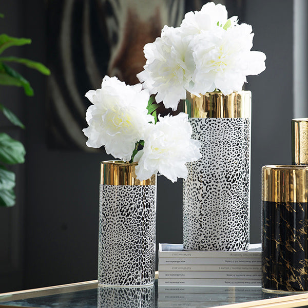 Solange Peony Faux Stem - White