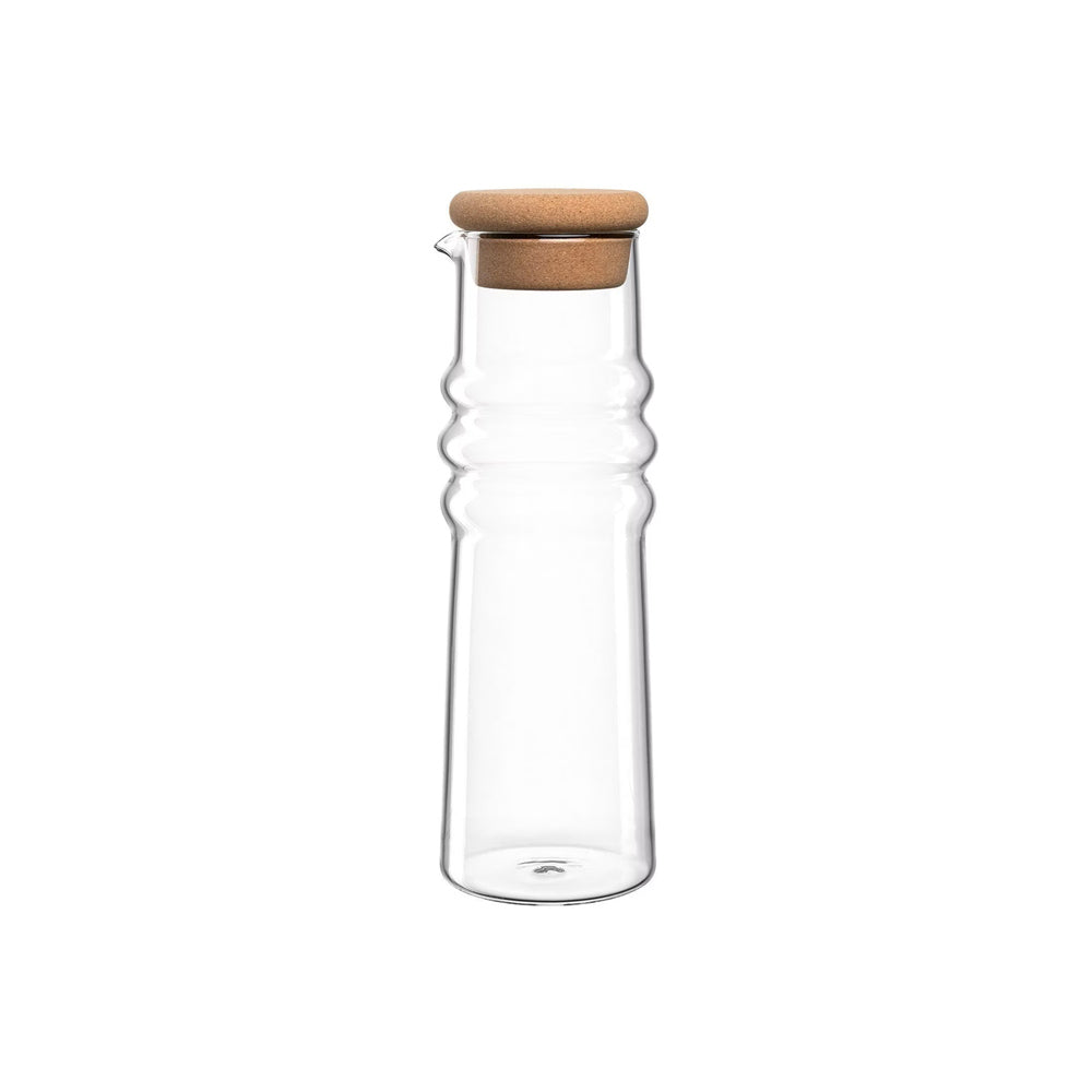 Sole Water Carafe with Cork Stopper 900ml