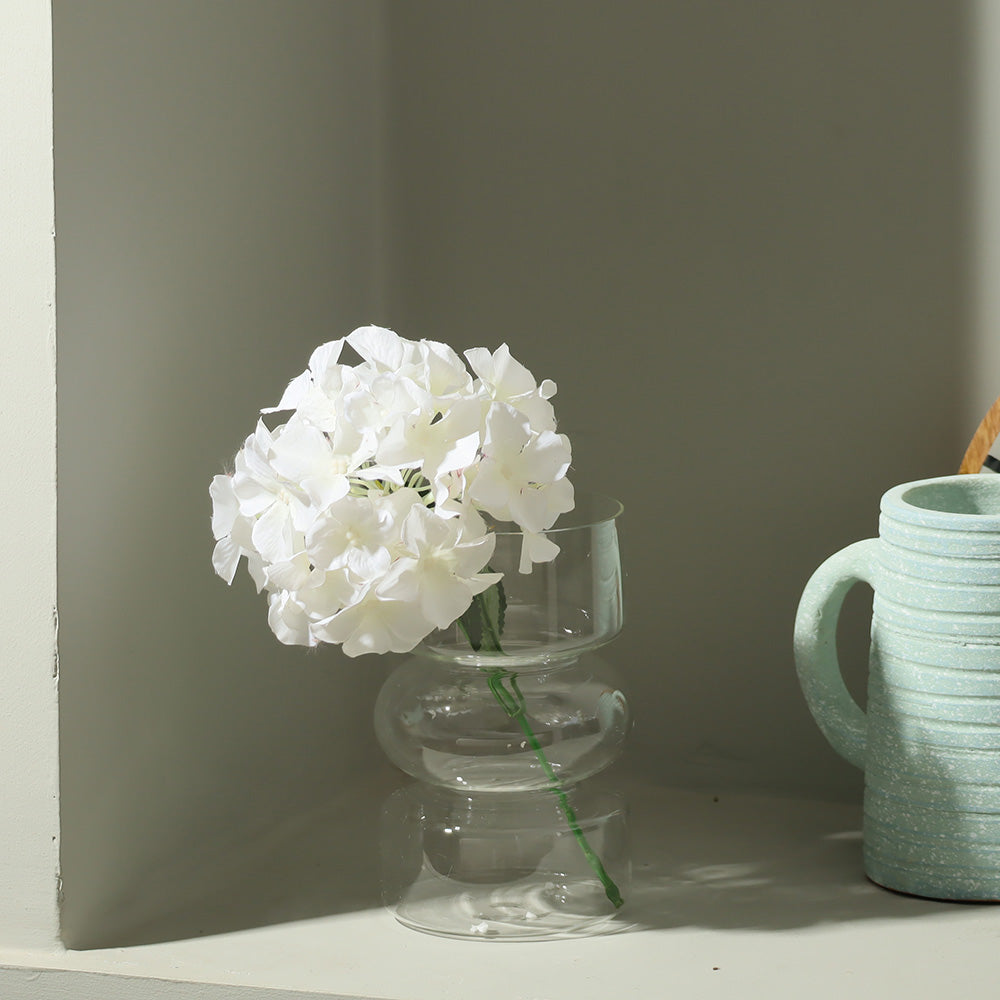 Soli Glass Vase Medium - Clear