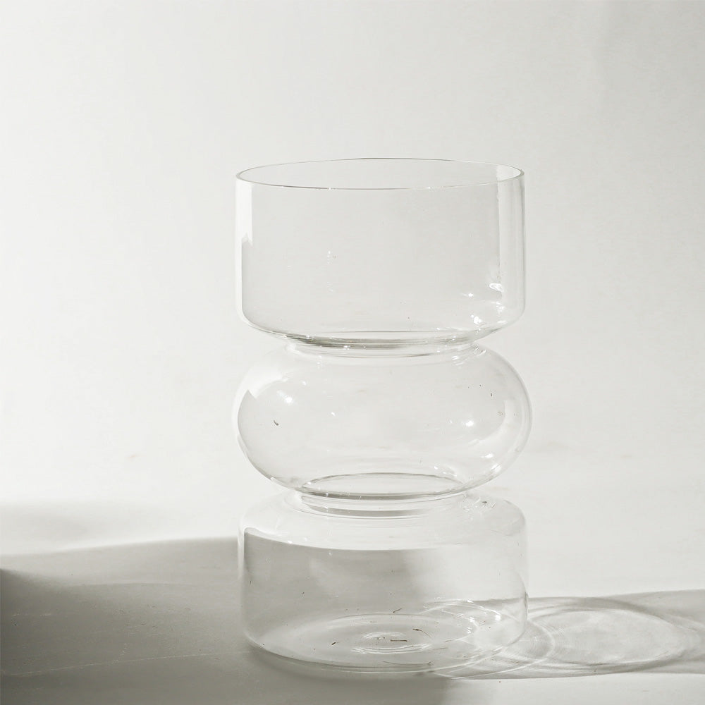 Soli Glass Vase Medium - Clear