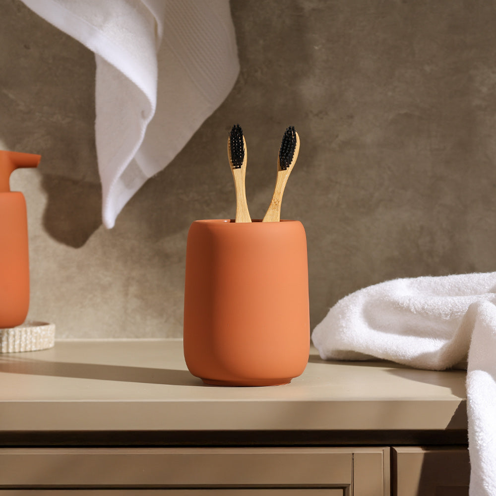 Sono Toothbrush Tumbler - Amber Brown