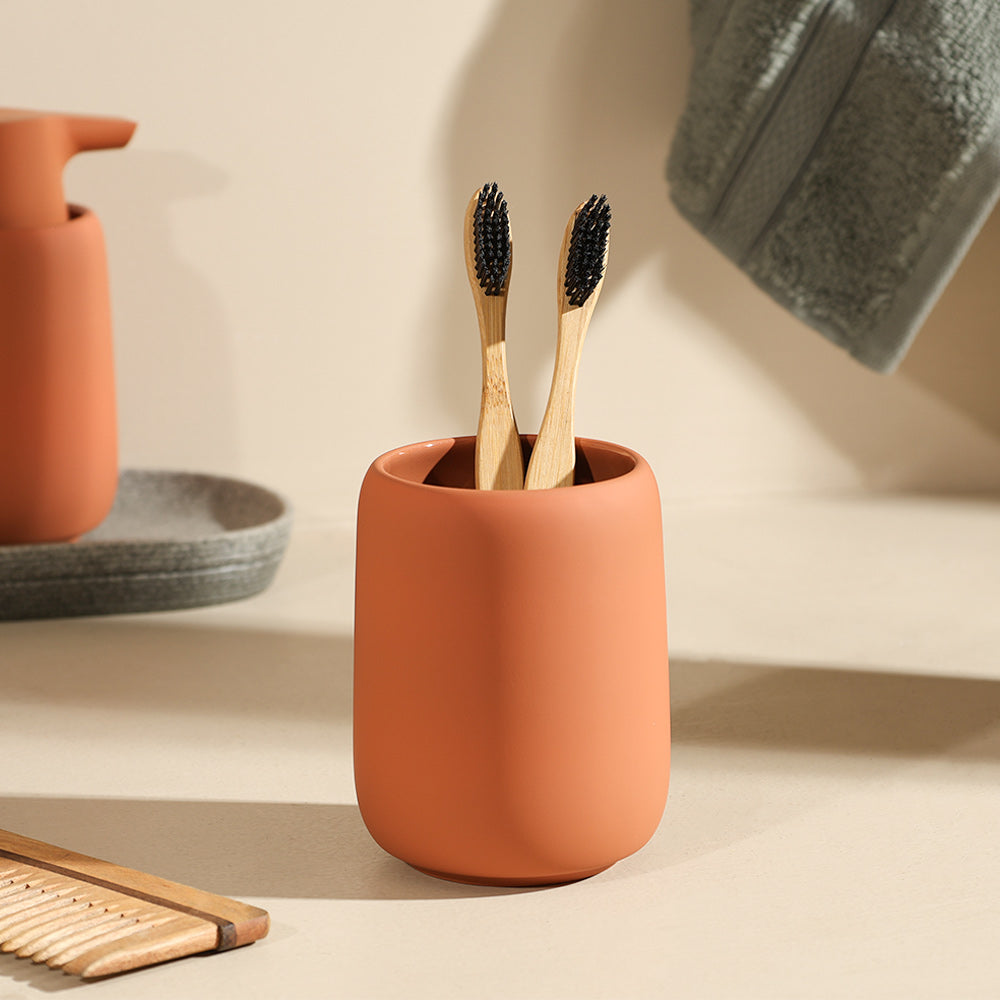 Sono Toothbrush Tumbler - Amber Brown