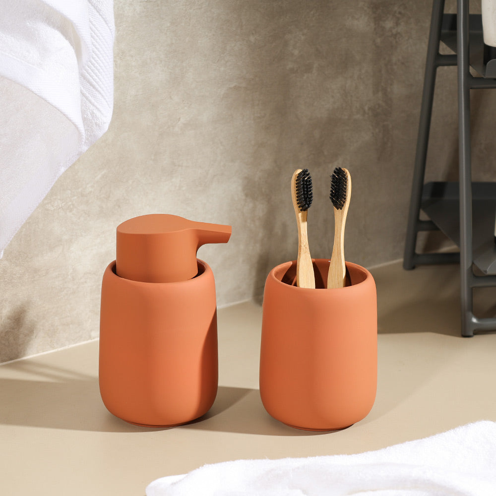 Sono Toothbrush Tumbler - Amber Brown