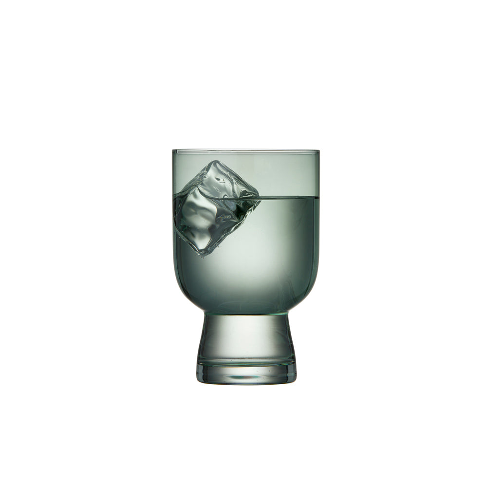Sorrento Water Glasses 300ml, Set of 4 - Green