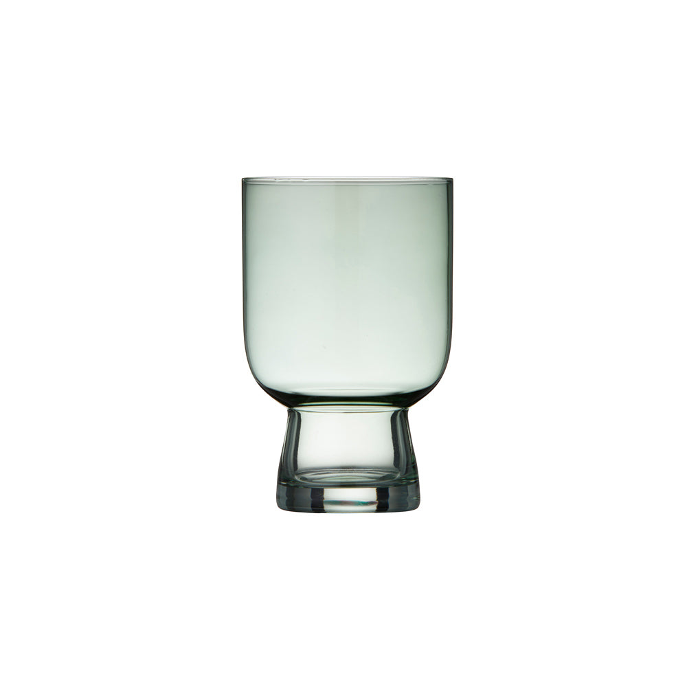 Sorrento Water Glasses 300ml, Set of 4 - Green