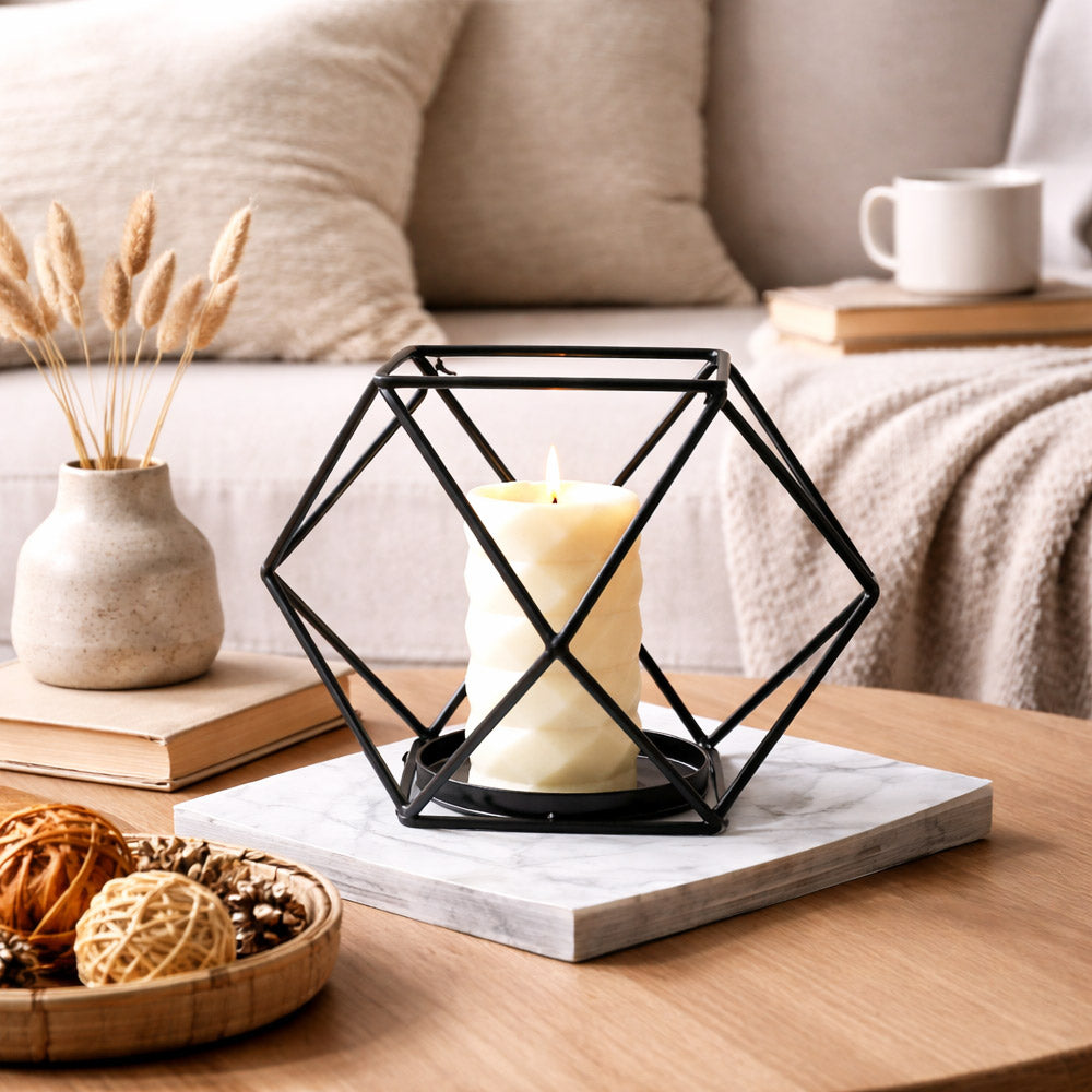 Spectrum Candle Holder - Black
