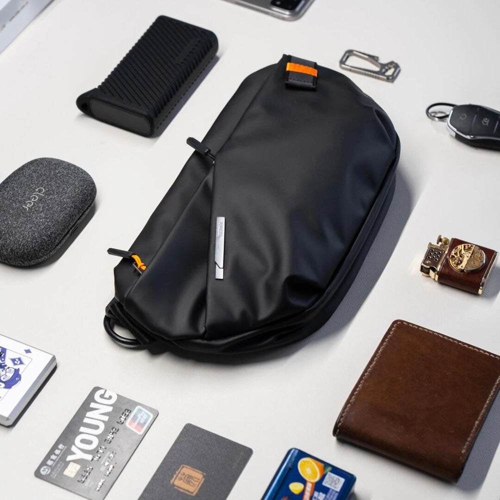 Lightweight Sling Bag - Black