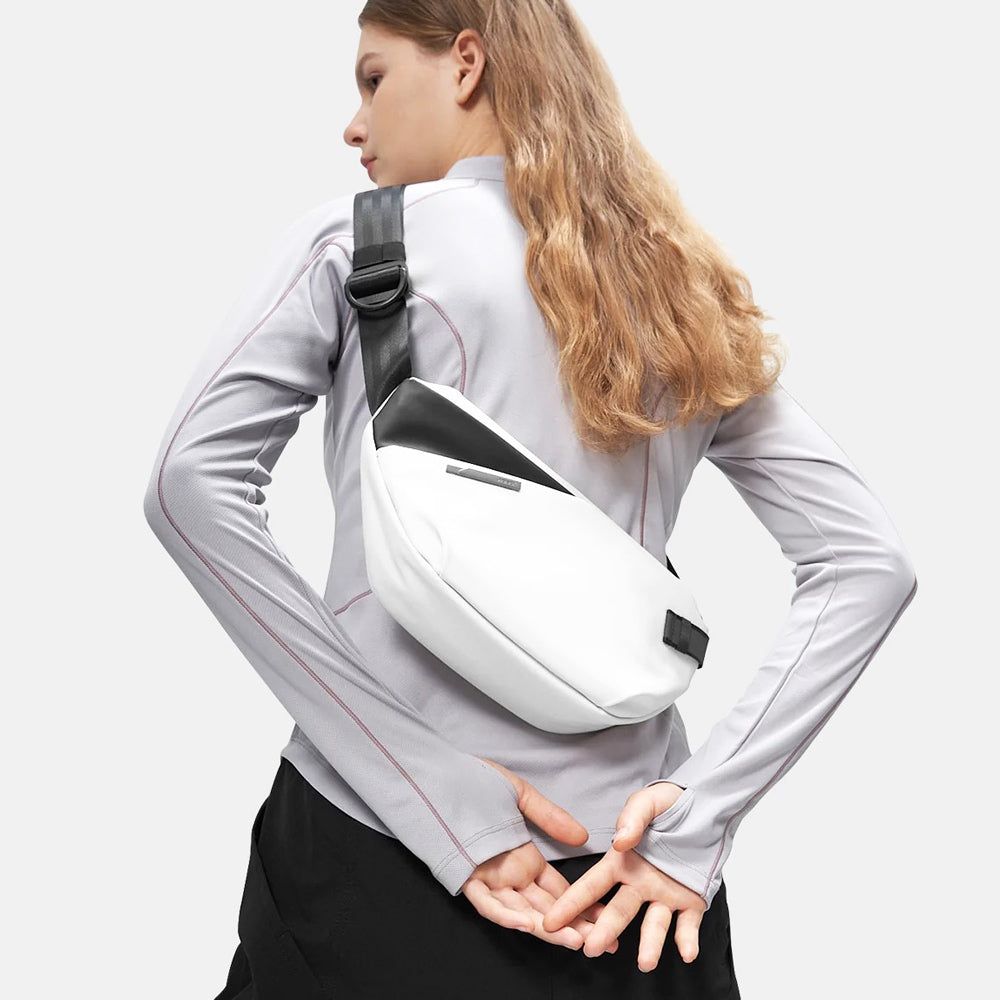 Lightweight Sling Bag - White