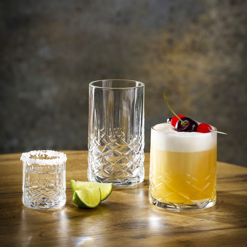 Splendor Longdrink Glasses 360ml, Set of 4