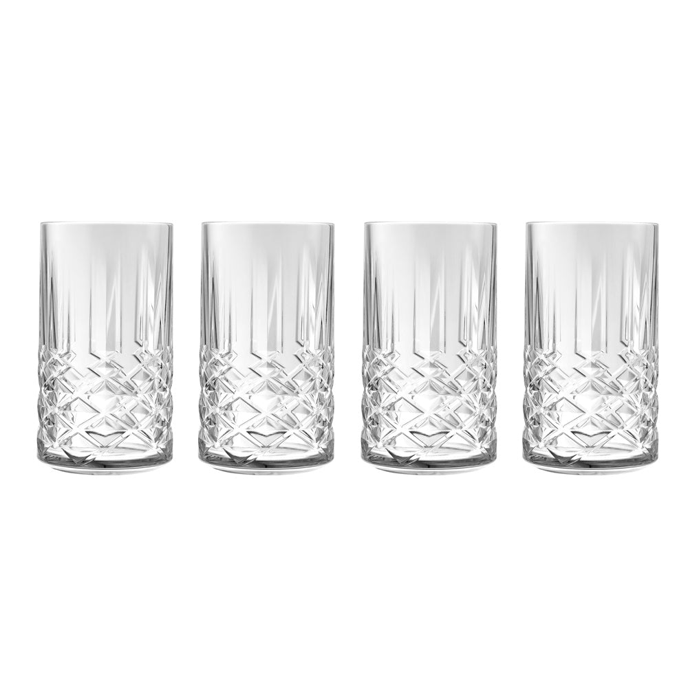 Splendor Longdrink Glasses 360ml, Set of 4