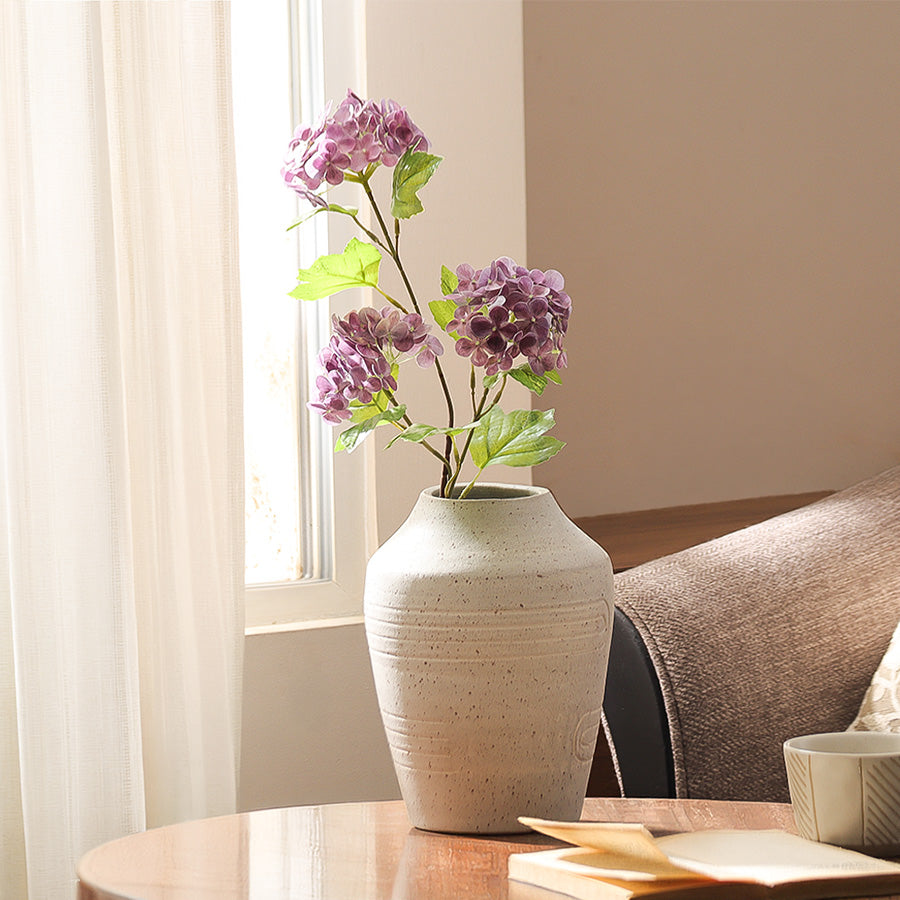 Spring Hydrangea Faux Stem - Purple