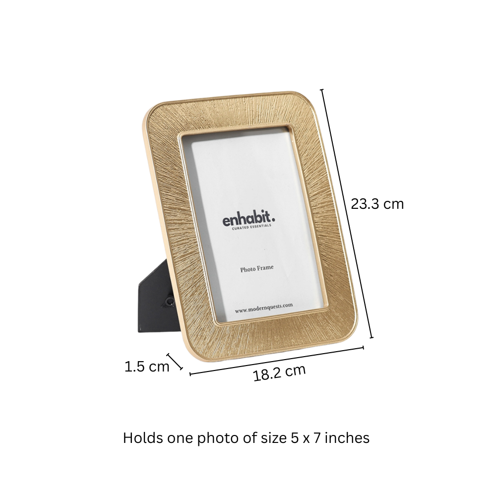Starburst Photo Frame Large - Gold