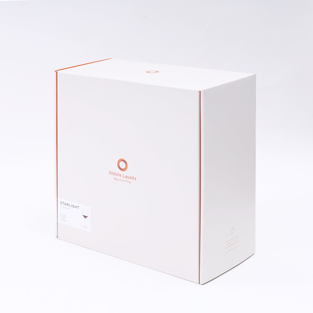 Starlight Burgundy Glasses 820ml, Set of 2