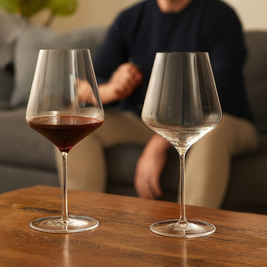 Starlight Burgundy Glasses 820ml, Set of 2