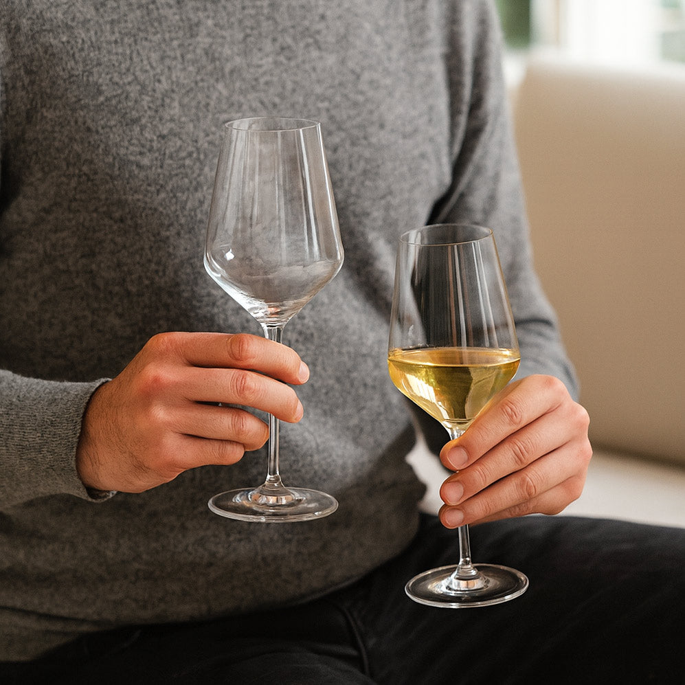 Starlight White Wine Glasses 410ml, Set of 2