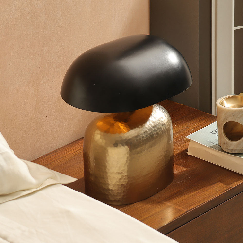 Alessa Table Lamp Medium - Black Gold