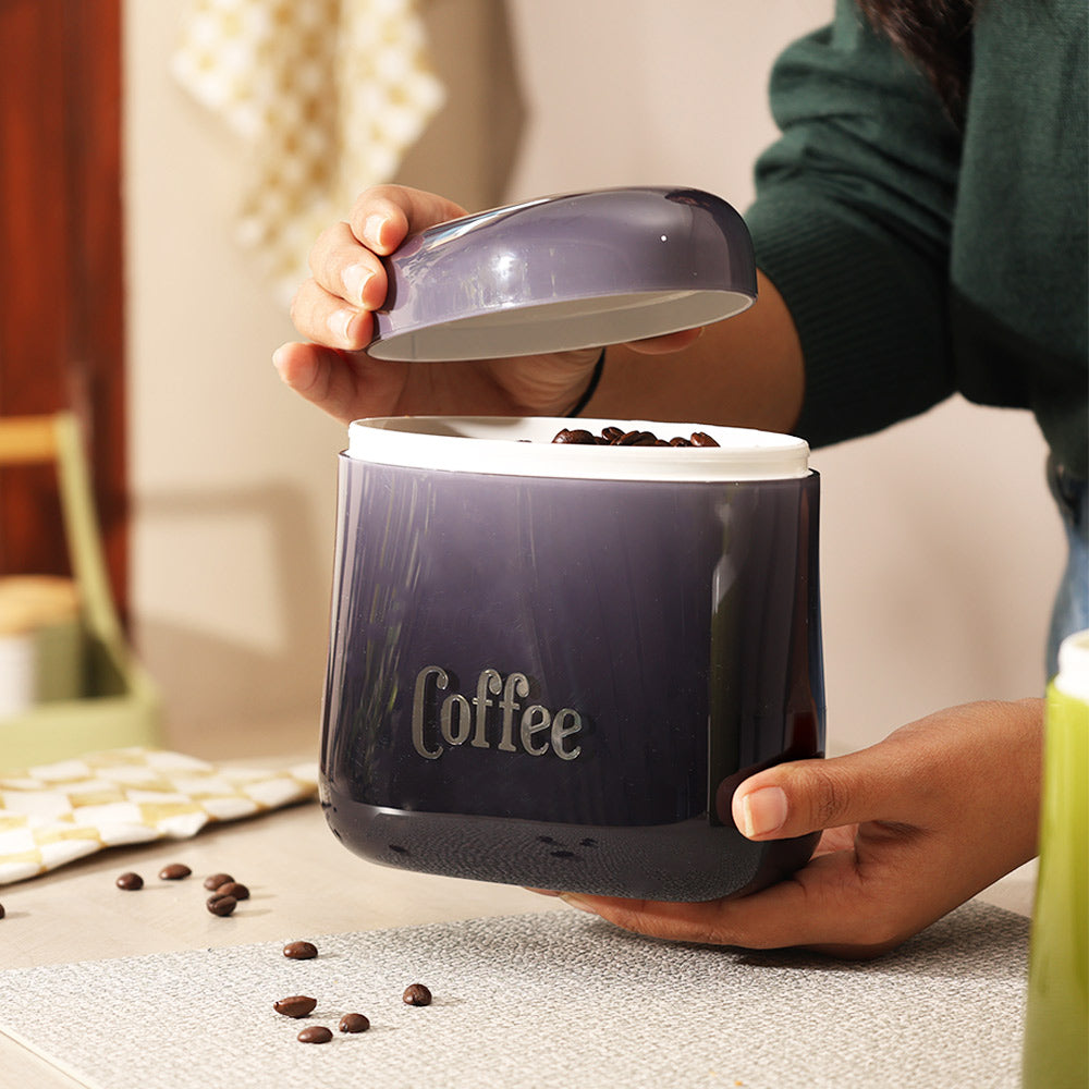 Stay Fresh Coffee Storage Jar - Grey