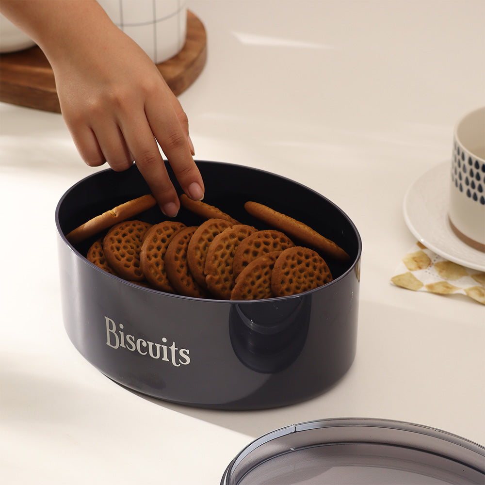 Stay Fresh Biscuit Box - Grey