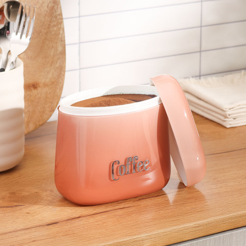 Stay Fresh Coffee Storage Jar - Pink