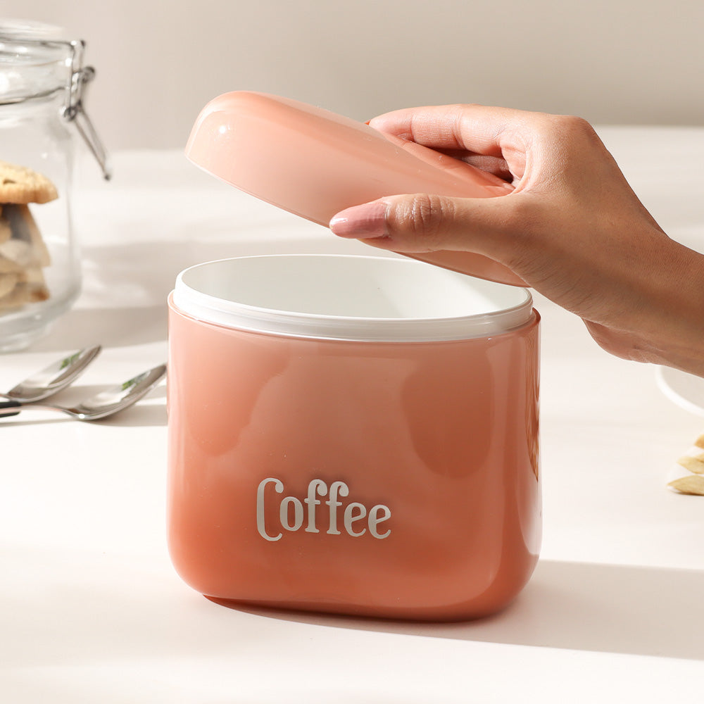 Stay Fresh Coffee Storage Jar - Pink