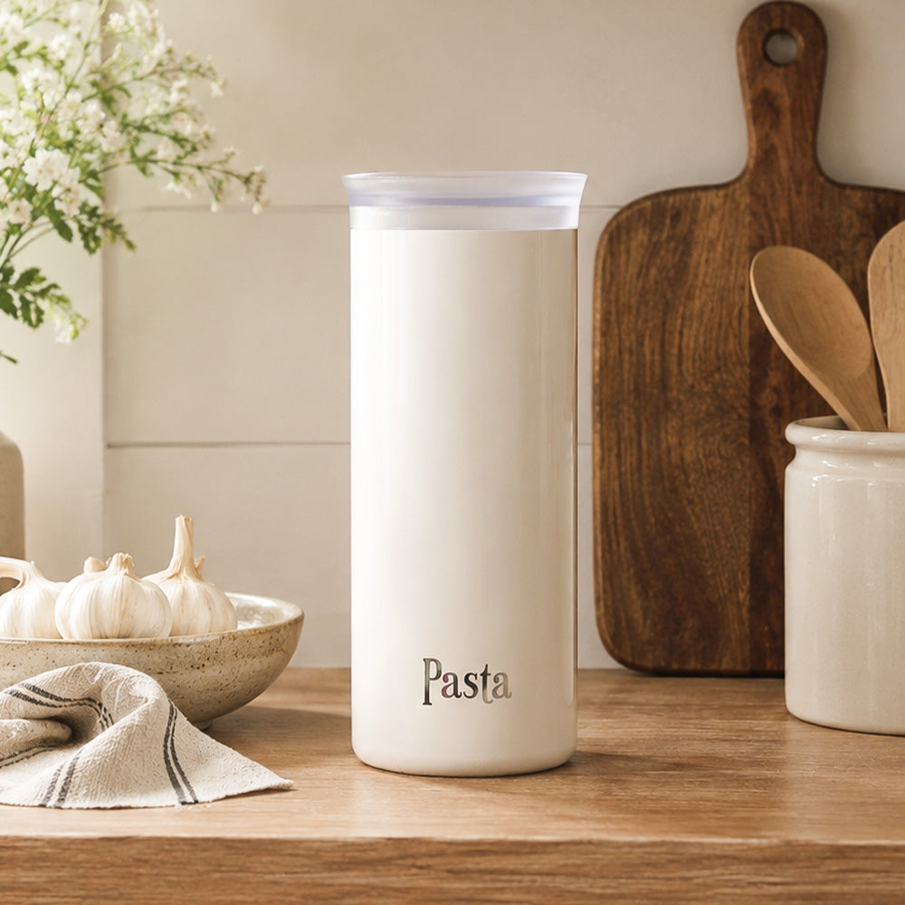 Stay Fresh Pasta Storage Jar - Milk White