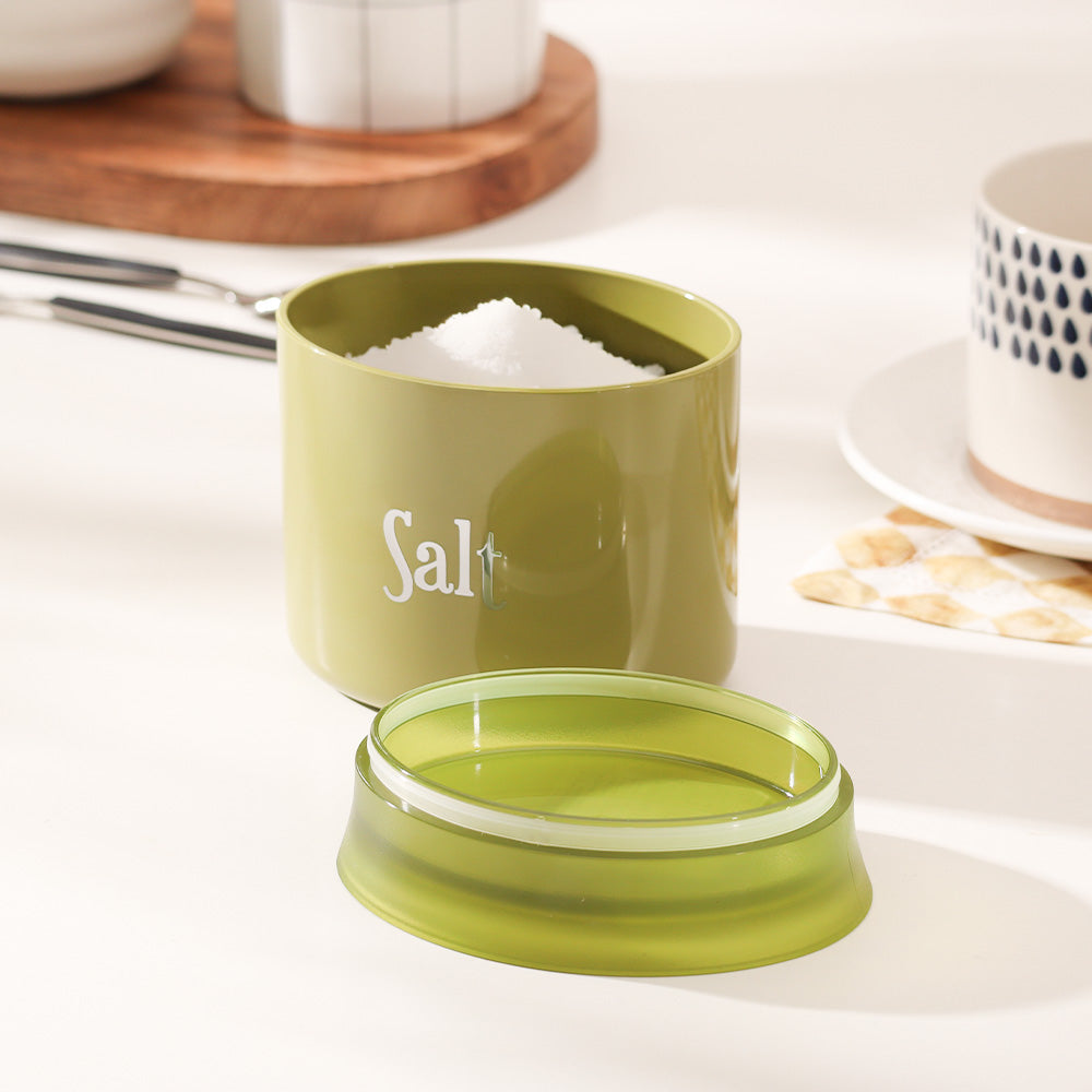 Stay Fresh Salt Storage Jar - Green