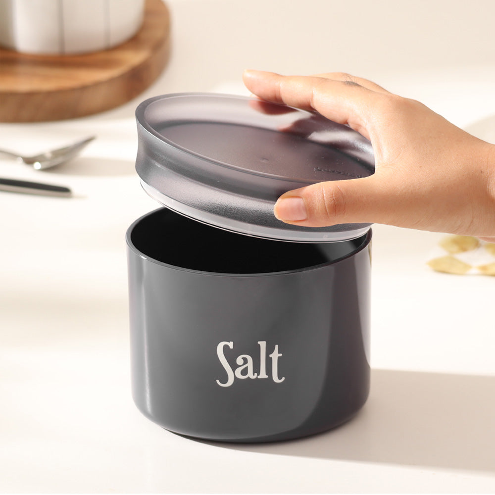 Stay Fresh Salt Storage Jar - Grey