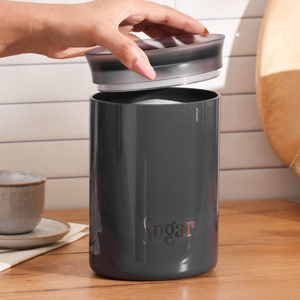 Stay Fresh Sugar Storage Jar - Grey