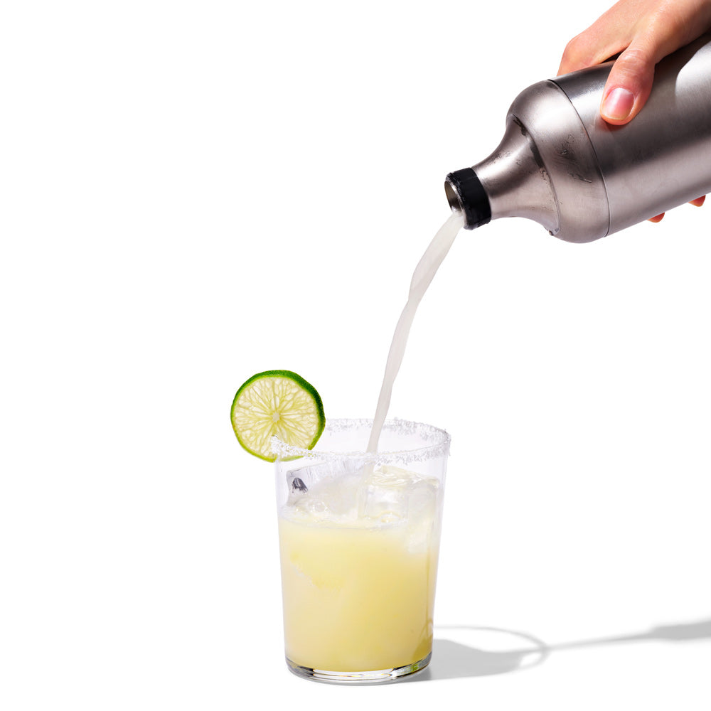 Steel Single Wall Cocktail Shaker - Silver