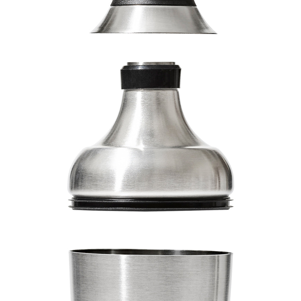 Steel Single Wall Cocktail Shaker - Silver