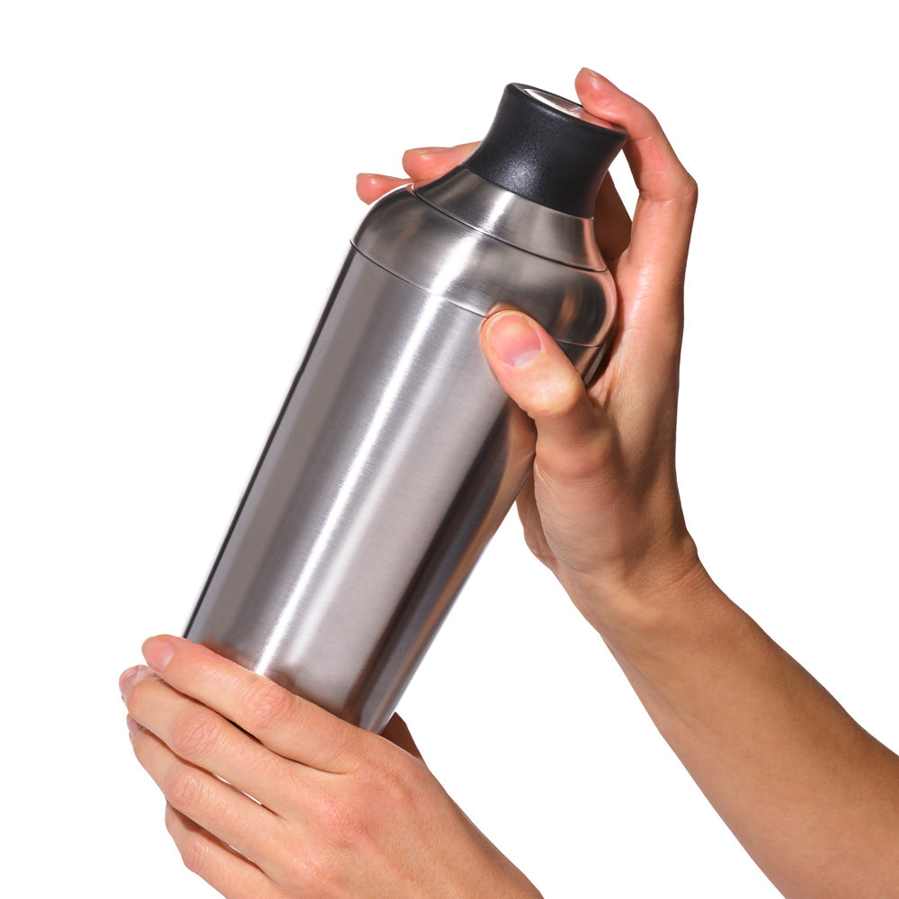 Steel Single Wall Cocktail Shaker - Silver