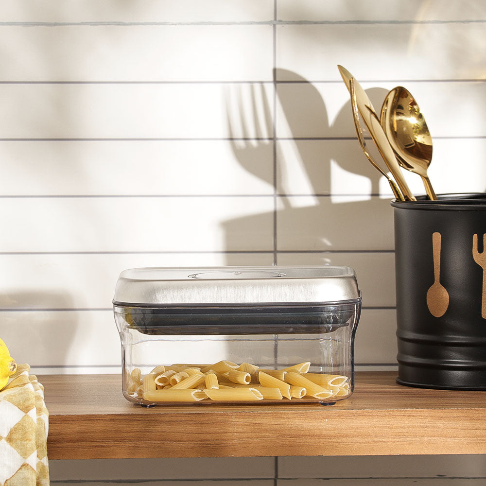 Steel POP Mini Rectangular Storage Container - 600ml