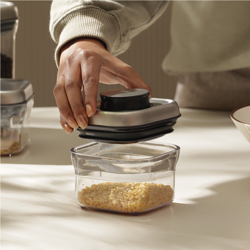 Steel POP Small Square Storage Container - 300ml