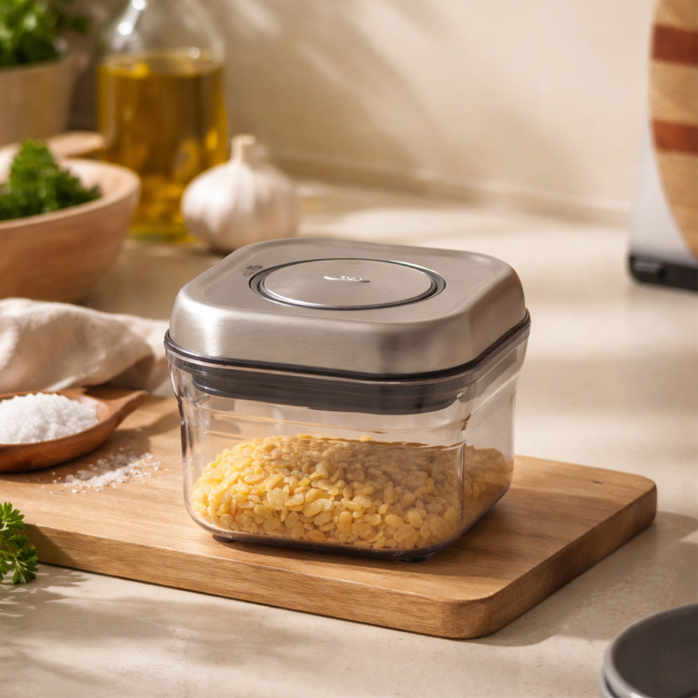 Steel POP Small Square Storage Container - 300ml