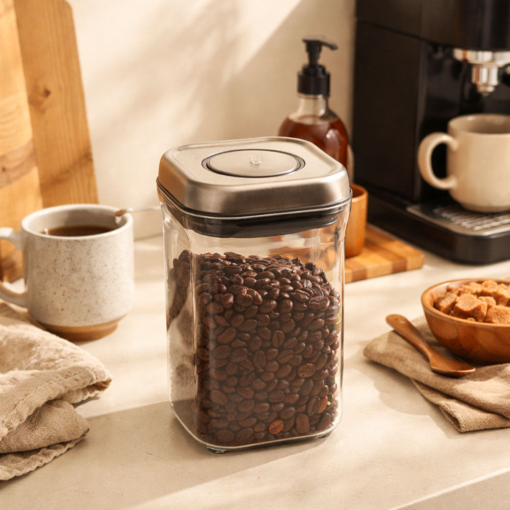 Steel POP Small Square Storage Container - 900ml