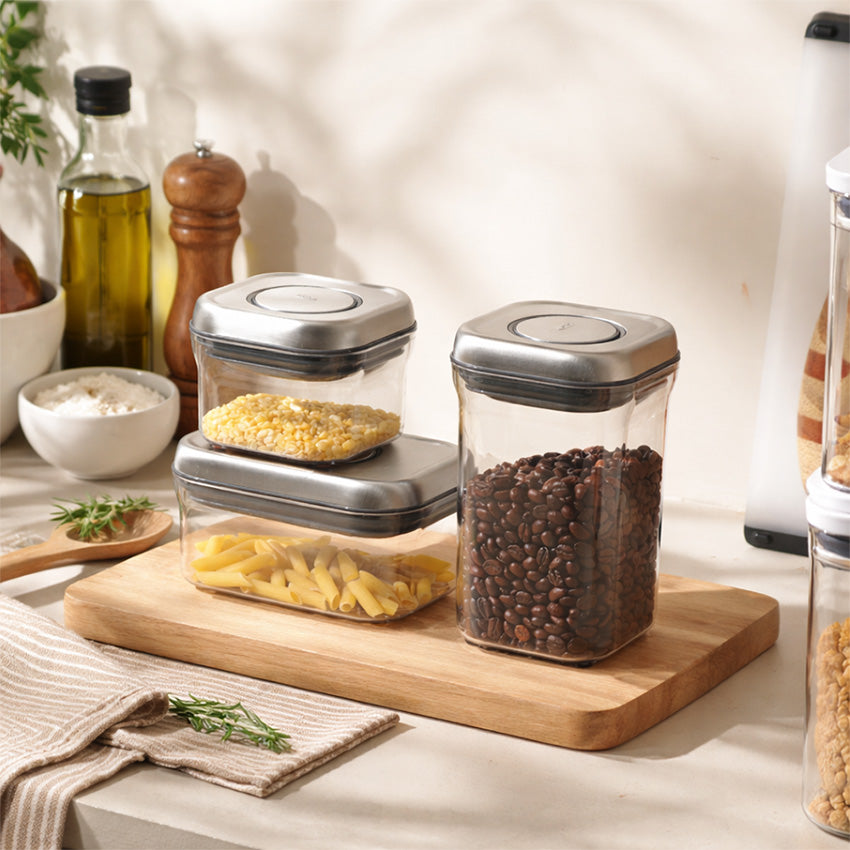 Steel POP Small Square Storage Container - 900ml