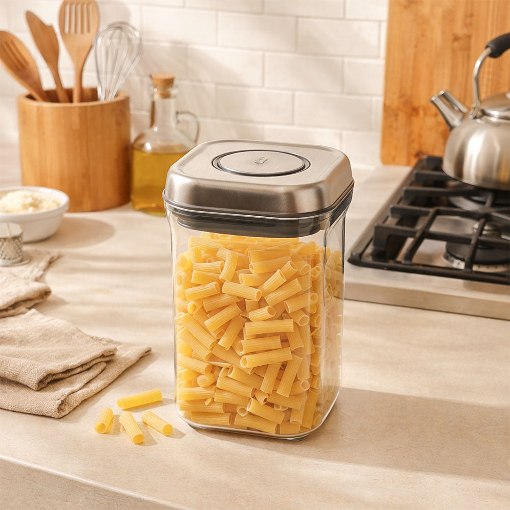 Steel POP Small Square Storage Container - 900ml